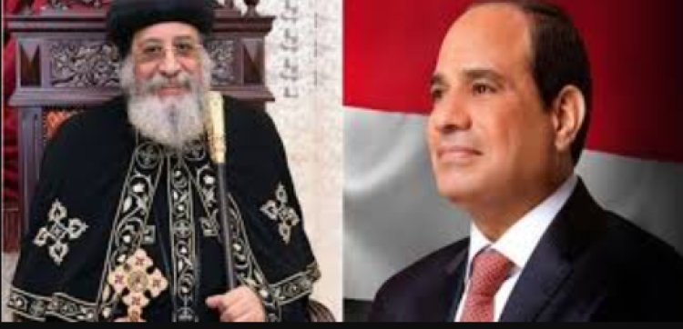 البابا تواضروس الثاني يترأس قداس عيد القيامة ويوجه الشكر للرئيس عبد الفتاح السيسي ومؤسسات الدولة