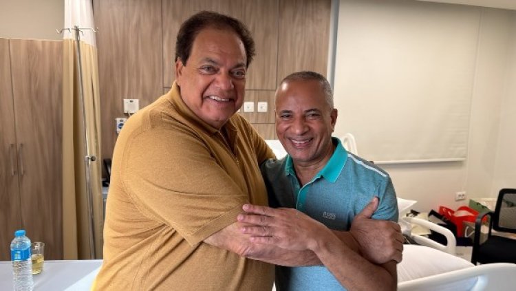 بعد تماثله للشفاء.. رجل الأعمال محمد أبو العينين يهنئ الإعلامي أحمد موسى ويدعوه لسرعة العودة  لبرنامجه