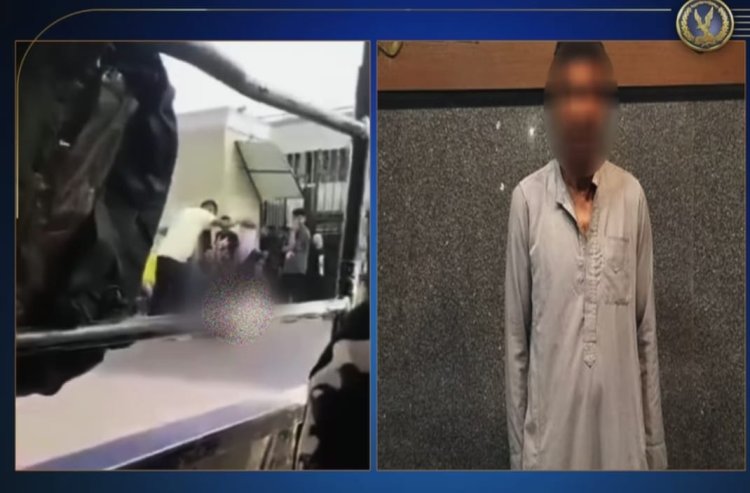 القبض على شخص ظهر في فيديو يقوم بترويع المواطنين بباب الشعرية