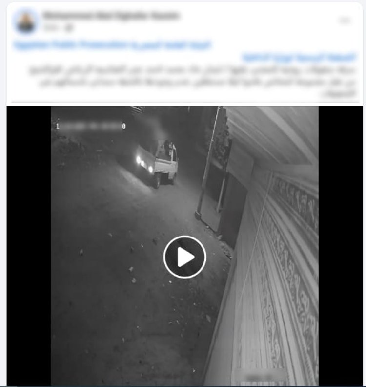 الأمن يكشف ملابسات فيديو سرقة منقولات سيدة بكفر الشيخ والنيابة تباشر التحقيق