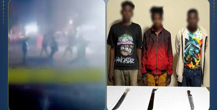 بسبب خلافات مالية".. كشف ملابسات فيديو مشاجرة "أجانب" بالأسلحة البيضاء في أسوان