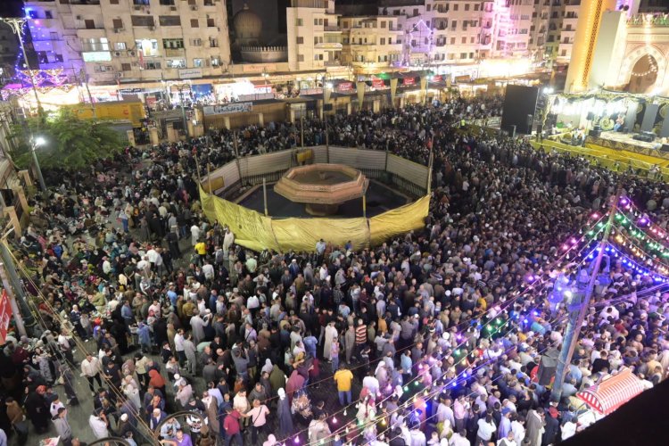 لا مكان لقدم.. مليونان يحتشدون في الليلة الختامية لمولد السيد البدوي
