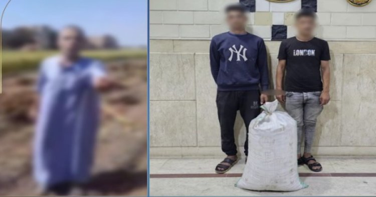 القبض على المتهمين بسرقة محصول أرض زراعية في الشرقية 