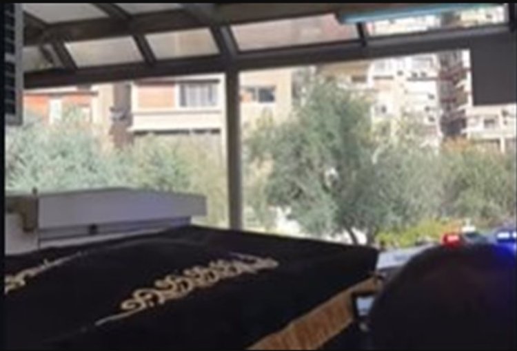 الصفحة الرسمية للفنانة هدى شعراوي تنشر فيديو مراسم تشييع جثمان الراحلة 