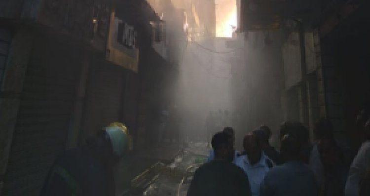 السيطرة على حريق درب آية بالموسكي 