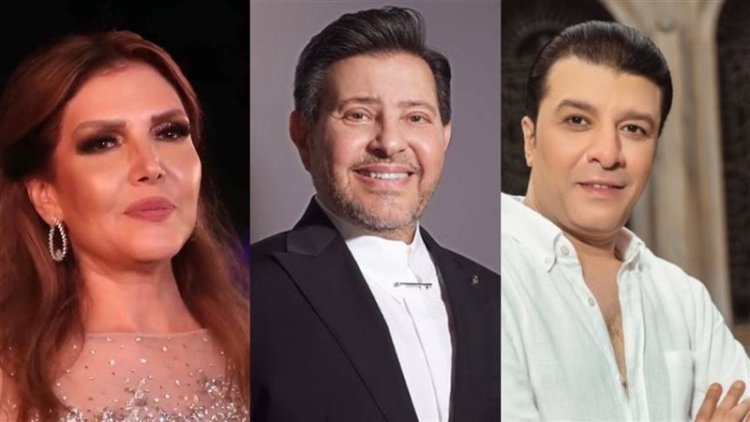 وصول وزير الصحة ومصطفى كامل ونادية مصطفى لمطار القاهرة لاستقبال جثمان هاني شاكر