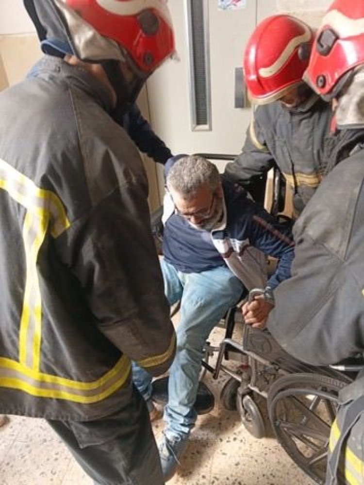 الشرطة في خدمة الشعب".. استجابة فورية لإنقاذ مواطن من "ذوي الهمم" حاصره عطل المصعد بالغربية