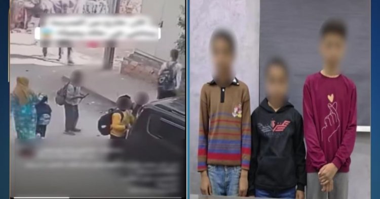 ضبط  3 طلاب تعدوا على زميلهم لاصطدامه بأحدهما في أسيوط