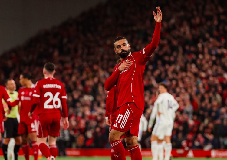 بهدفه أمام أستون فيلا.. صلاح يعادل روني في الدوري الإنجليزي