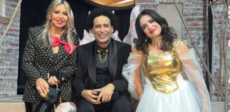 ميرنا وليد ومصطفى شوقي في ضيافة بوسي شلبي.. أسرار  مسرحية ابن الأصول