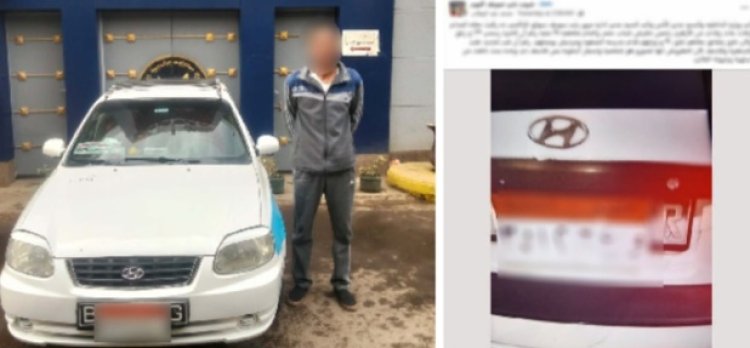 أمن بني سويف يضبط سائق تاكسي أجبر سيدة وأطفالها على النزول بسبب الأجرة