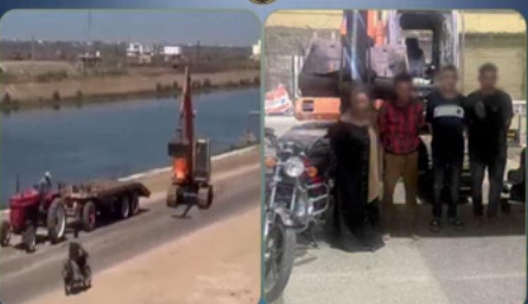 ضبط طرفي مشاجرة بسبب خلاف على بيع منزل في الشرقية.. واستخدام حفار لهدم بوابة
