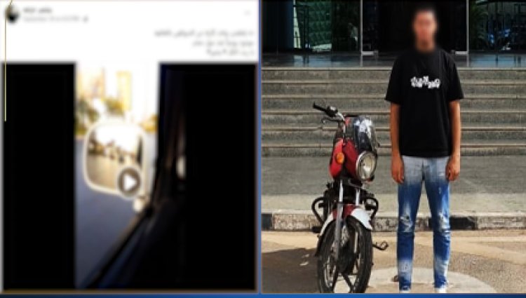 القبض على عاطل طارد قائد سيارة وحاول التعدى عليه بأكتوبر