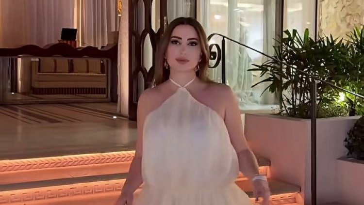 الفنانة السورية نسرين طافش تعلن وفاة عمها