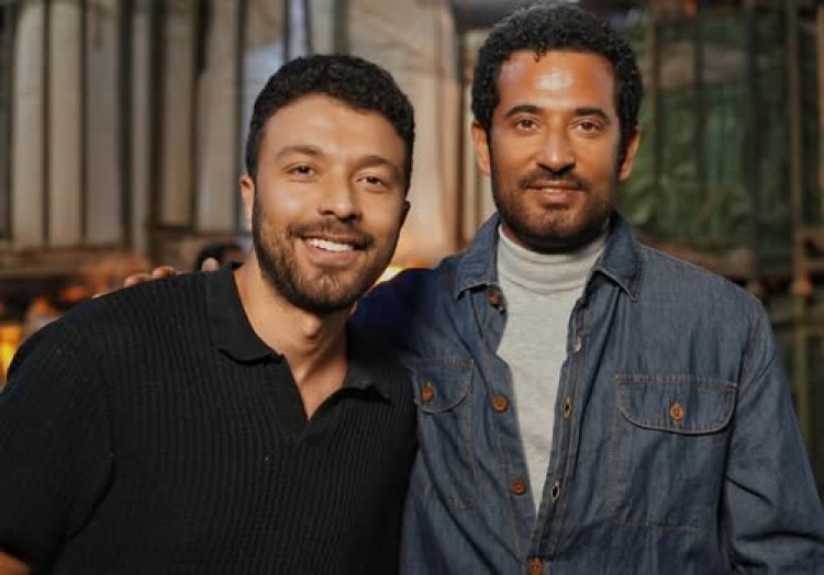 أحمد خالد موسى يمازح عمرو سعد بعد حديثه عن الاعتزال: اعتزال ايه بعد الشر أنا وراك لحد ما تنتحر