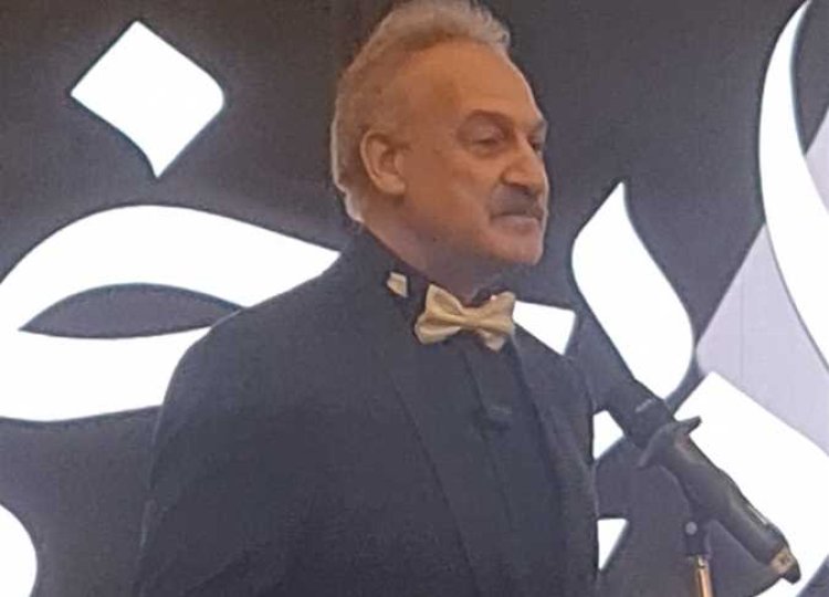 عمر زهران يظهر لأول مرة بعد أزمته الأخيرة ويقدم المؤتمر الصحفي لألبوم مي فاروق "تاريخي"