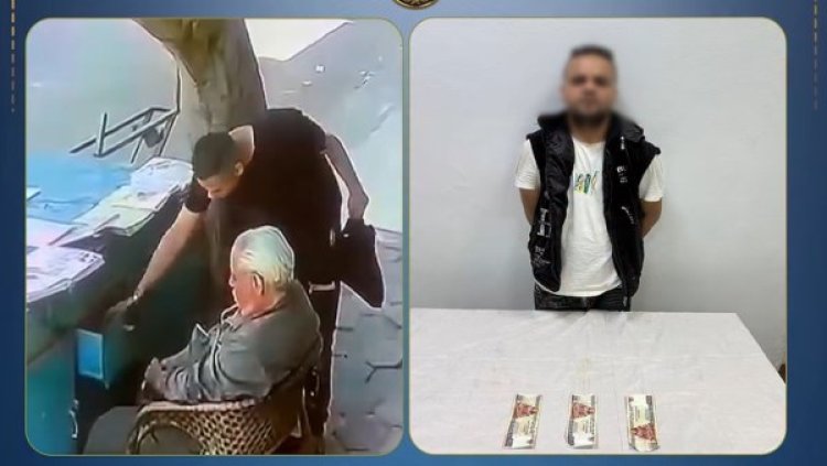 الحبس سنة مع الشغل للمتهم بسرقة بائع الجرائد في حلوان