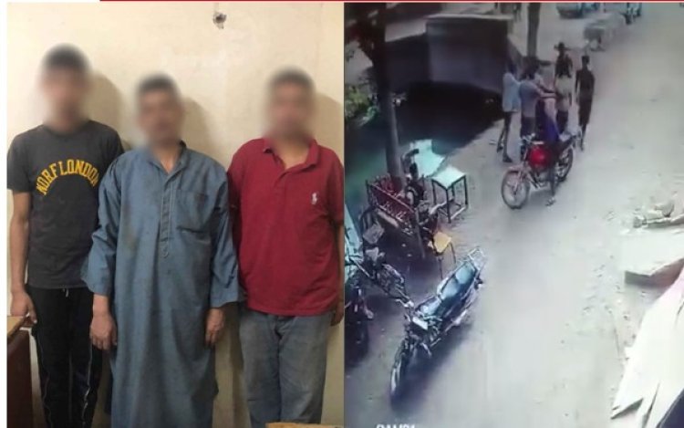 علقة ساخنة لـ سائق على يد أسرة بالمنوفية بسبب خلافات الجيرة 