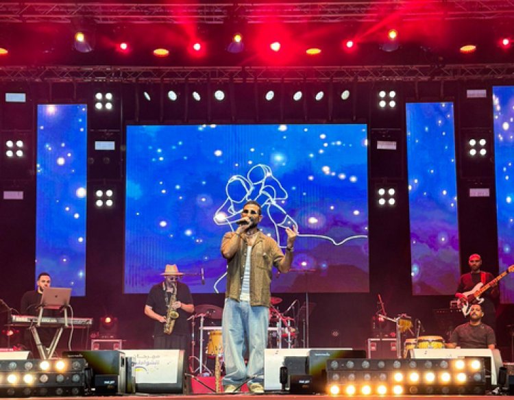 أحمد سعد يتألق في مهرجان الشواطئ بالمغرب.. والجمهور يحتفل بعيد ميلاده