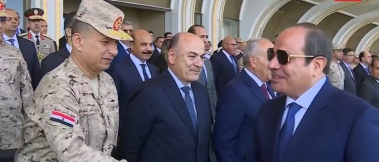 الرئيس السيسي يشهد استعراض إمكانيات مجابهة الأزمات