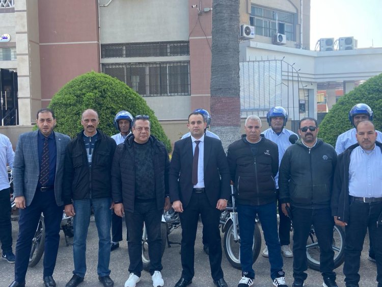 رئيس جهاز دمياط الجديدة يتفقد أعمال تأهيل مبنى المطعم والكافيتريا بالحديقة المركزية والمركز التكنولوجي 