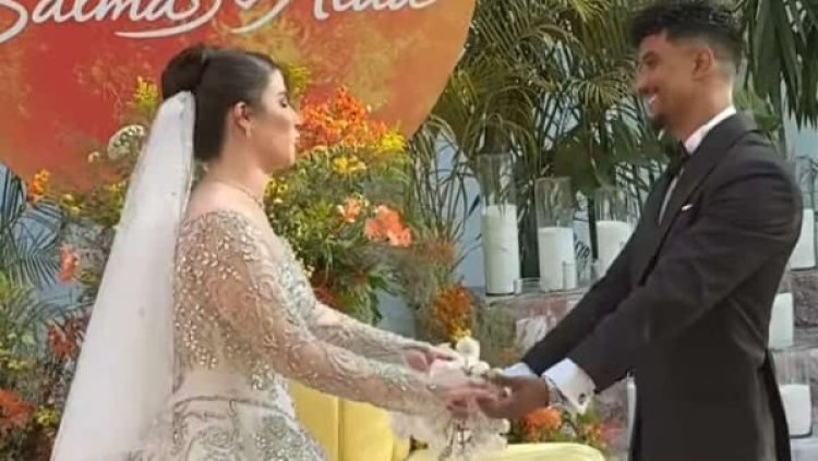 زفاف البلوجر سلمى عبد العظيم يتصدر السوشيال ميديا.. ولقطات مؤثرة من الحفل