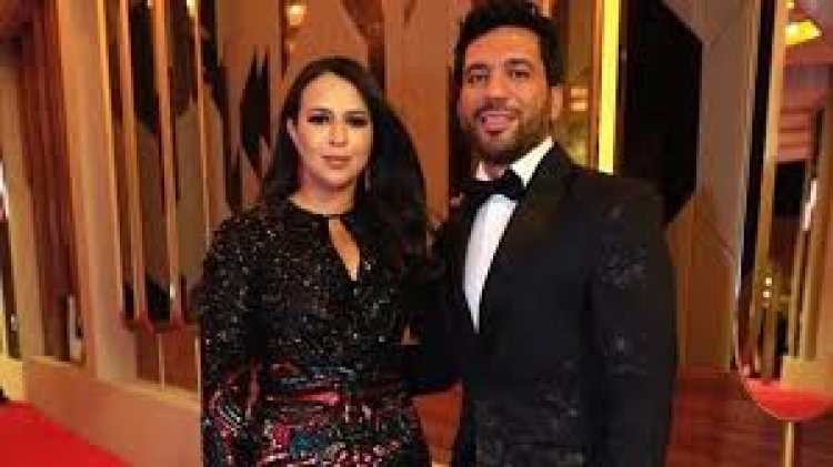 حسن الرداد مازحًا عن غياب إيمي سمير غانم عن مهرجان الجونة: "إيمي في البيت بتربي العيال"