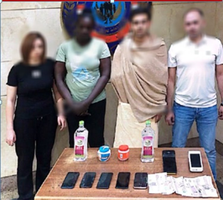 ضبط نادى صحي دون ترخيص لممارسة الأعمال المنافية للآداب بالمعادي