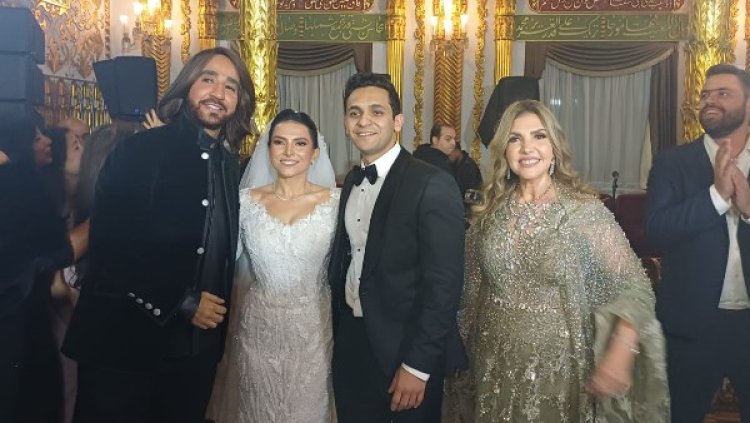 نادية مصطفى تحتفل بزفاف ابنتها بحضور نجوم الفن