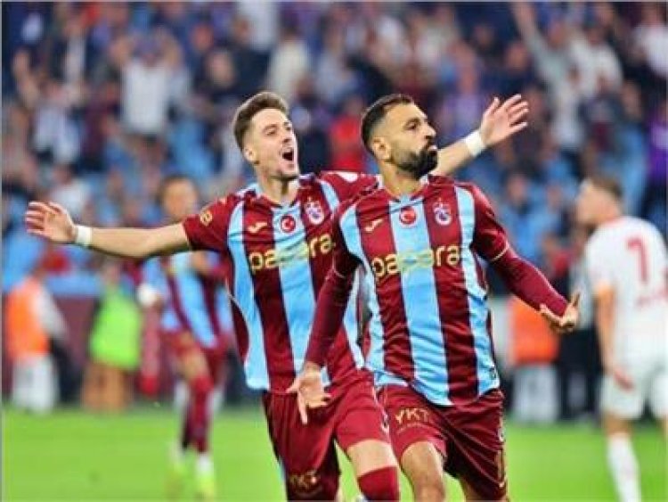 صلاح يقود هجوم طرابزون أمام بشكتاش بالدوري التركي