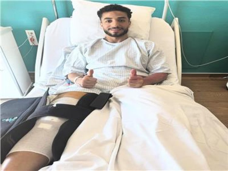محمد عبدالمنعم يجري جراحة ناجحة في الرباط الصليبي