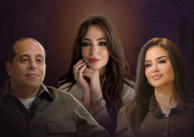 داليا أبو عمر ونادر خزام ضيفا رشا الشامي  في بودكاست 15 حلقة