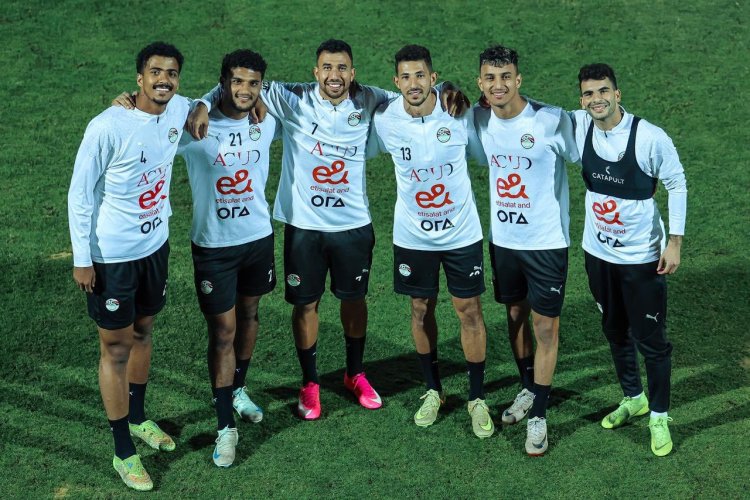 قبل لقاء نيجيريا وديا.. منتخب مصر يخوض مرانه الأخير بمركز المنتخبات الوطنية