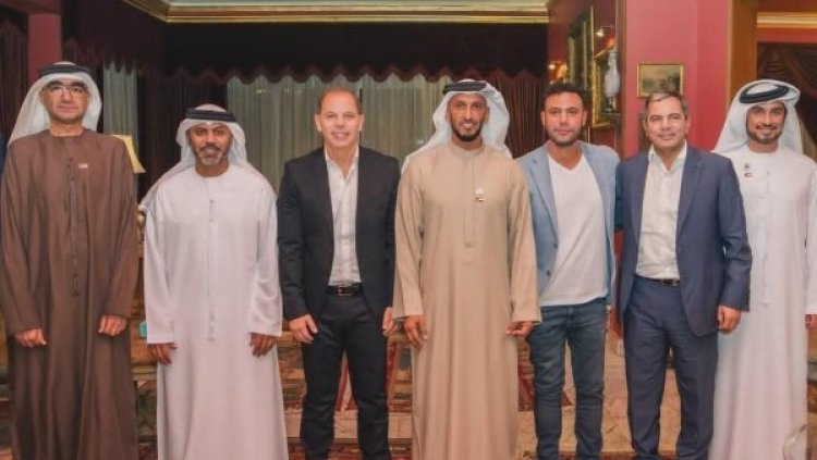 بعد زيارته للزعيم عادل إمام.. رامي إمام يوجّه رسالة شكر لرئيس مكتب الإعلام في أبوظبي