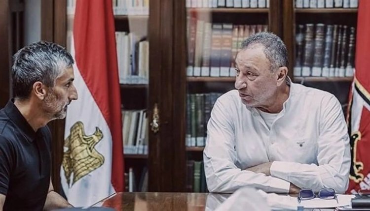 الخطيب يجتمع مع ريبيبرو للاطمئنان على ترتيبات الموسم الجديد