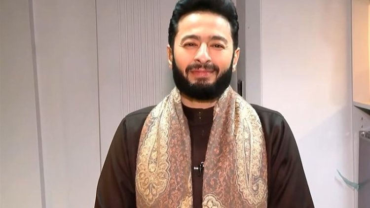 حمادة هلال يودع موقع تصوير المداح 6 قبل انتهاء شهر رمضان بأيام