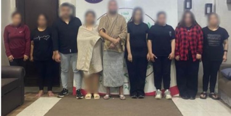 القبض على أجنبي و7 سيدات داخل نادي صحي لممارسة الأعمال المنافية للآداب في التجمع 
