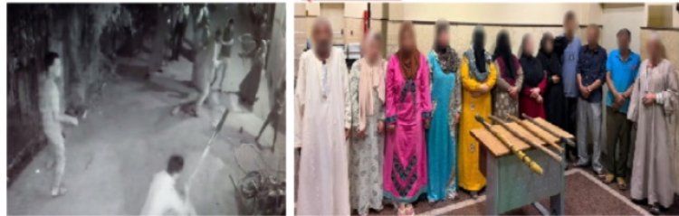 خلافات الجيرة تشعل مشاجرة بـ«العصي الخشبية» في البحيرة.. ضبط 12 شخصاً بينهم 7 سيدات