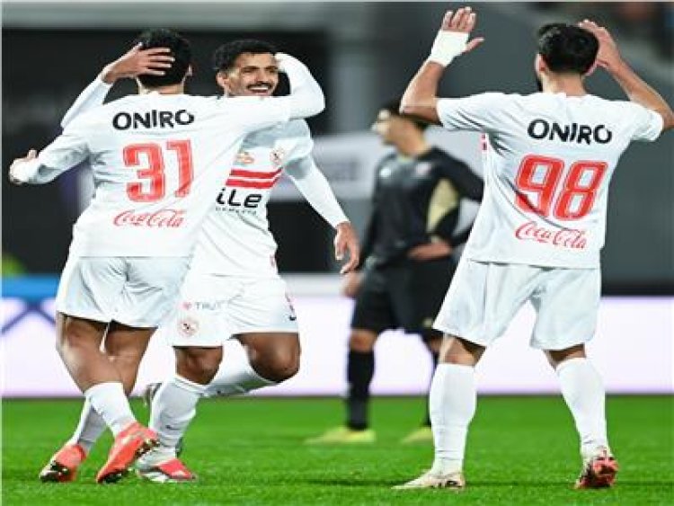 الزمالك يفوز على بتروجت بهدفين في الدوري الممتاز