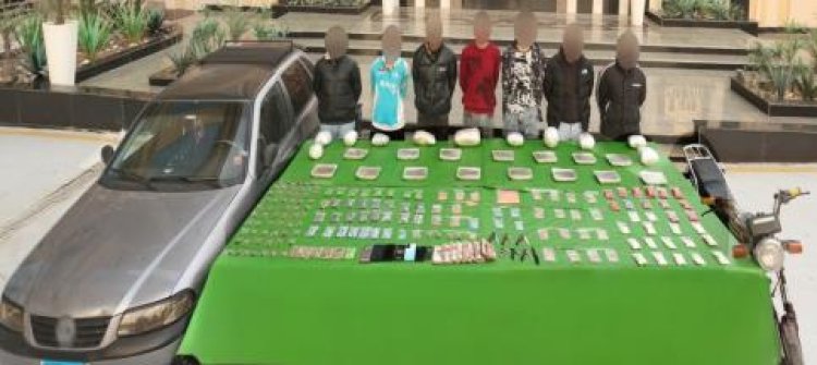 ضبط بؤر إجرامية ومصرع 4  عناصر شديدة الخطورة بأسوان