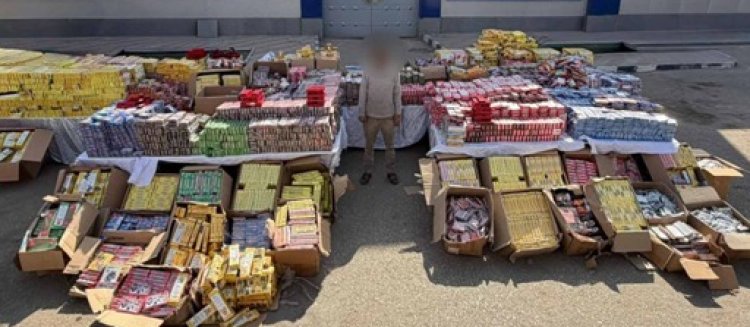 ضبط أكثر من 5 ملايين قطعة ألعاب نارية فى أسيوط 
