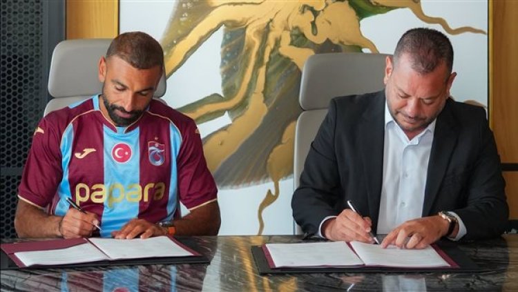 محمد صلاح يوقع عقود انضمامه لطرابزون لمدة عامين