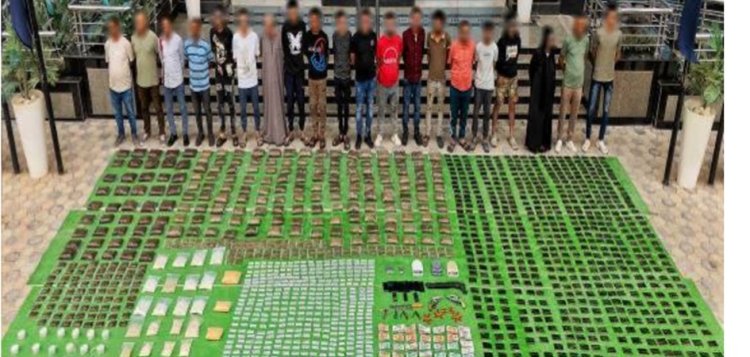 مصرع 4 عناصر إجرامية خطرة بالأقصر في تبادل إطلاق نار وضبط طن مخدرات بـ119 مليون جنيه