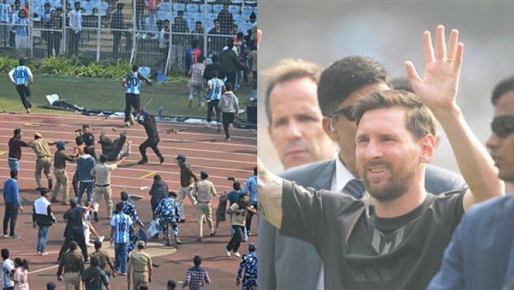 فوضى وشغب تنظيمي خلال زيارة ليونيل ميسي إلى الهند رغم الحفاوة الجماهيرية