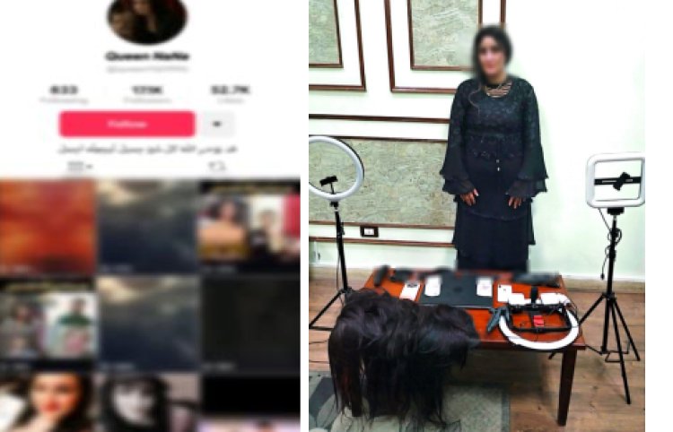 القبض على تيك توكر لنشرها فيديوهات خادشة للحياء بالإسكندرية 