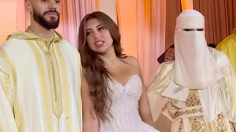 صحف مغربية تتهم العروس سندس أحمد سليمان بتجاهل أم اللاعب محمود بنتايك في حفل الزفاف