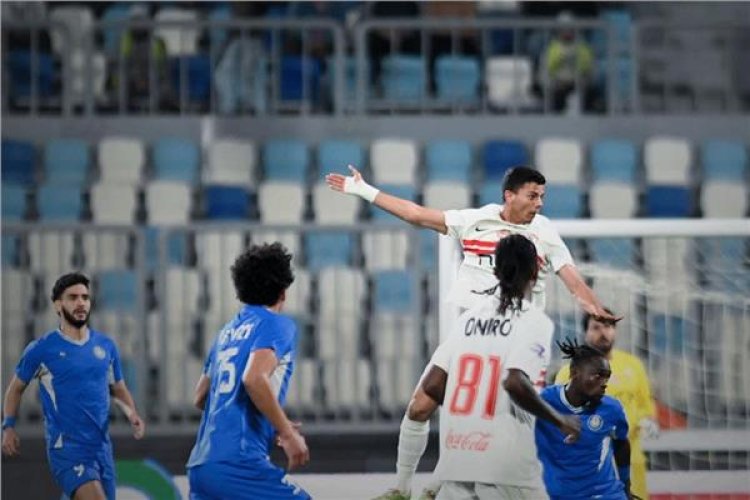 تعادل سلبي بين الزمالك وسموحة في الشوط الأول