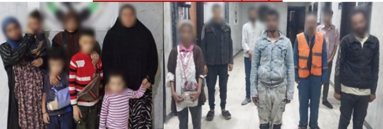 ضبط 11 متهما من بينهم 4 سيدات لاستغلال الأطفال فى أعمال التسول 
