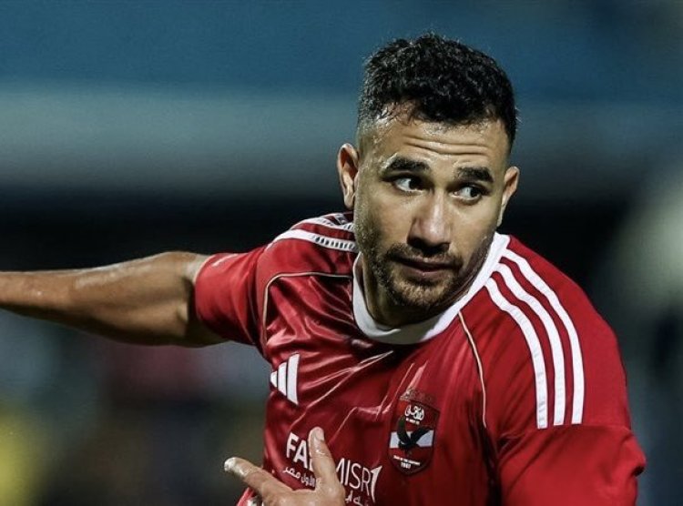 الأهلي يتقدم على المقاولون بهدف تريزيجيه في الشوط الأول