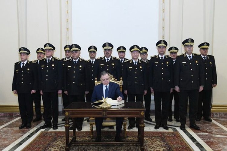 وزير الداخلية وأعضاء المجلس الأعلى للشرطة يتوجهون إلى قصر عابدين لتسجيل كلمة تهنئة للرئيس بمناسبة عيد الشرطة2026